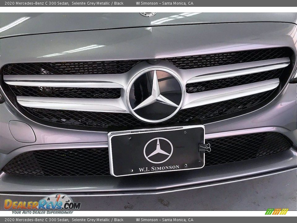 2020 Mercedes-Benz C 300 Sedan Selenite Grey Metallic / Black Photo #30
