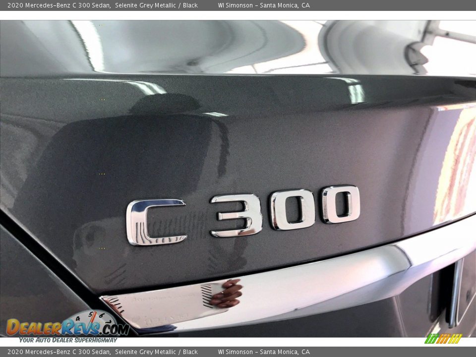 2020 Mercedes-Benz C 300 Sedan Selenite Grey Metallic / Black Photo #31
