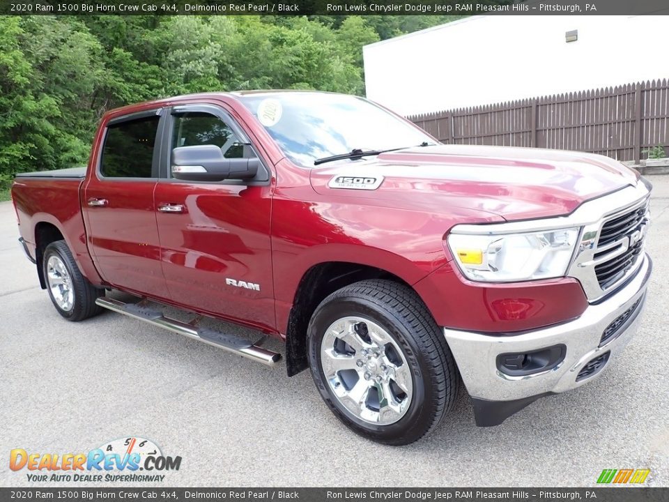 2020 Ram 1500 Big Horn Crew Cab 4x4 Delmonico Red Pearl / Black Photo #8