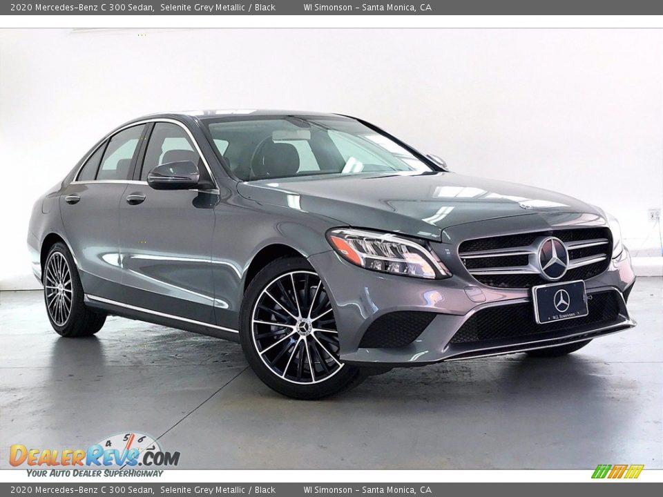 2020 Mercedes-Benz C 300 Sedan Selenite Grey Metallic / Black Photo #34