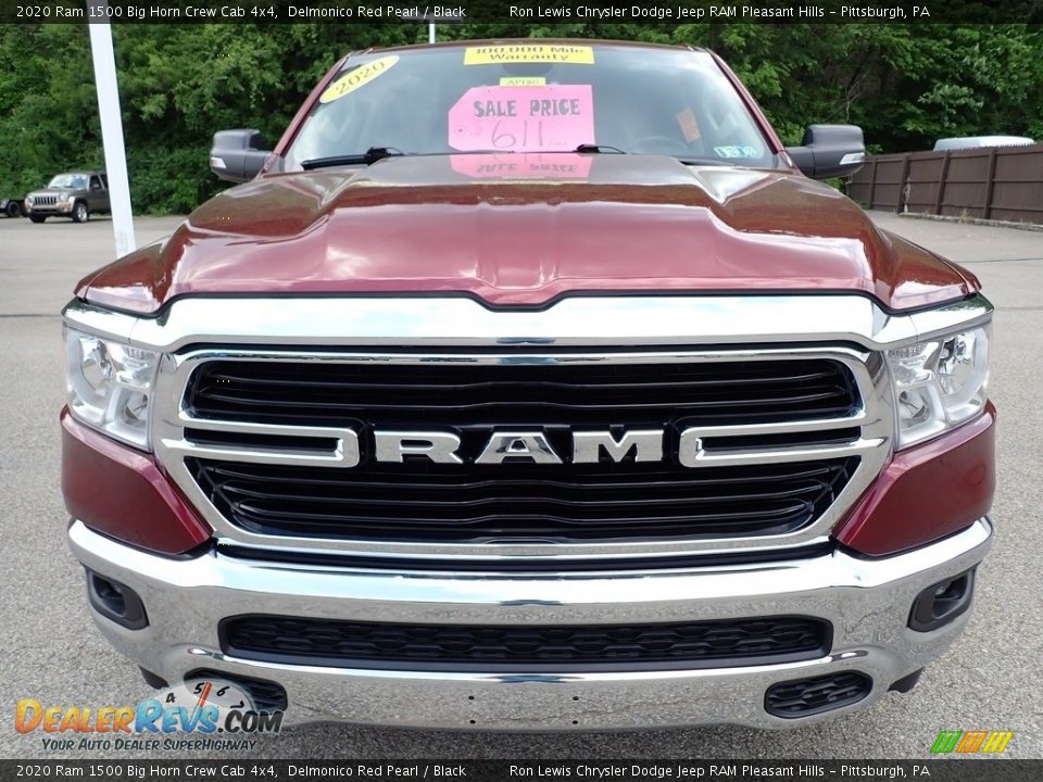 2020 Ram 1500 Big Horn Crew Cab 4x4 Delmonico Red Pearl / Black Photo #9