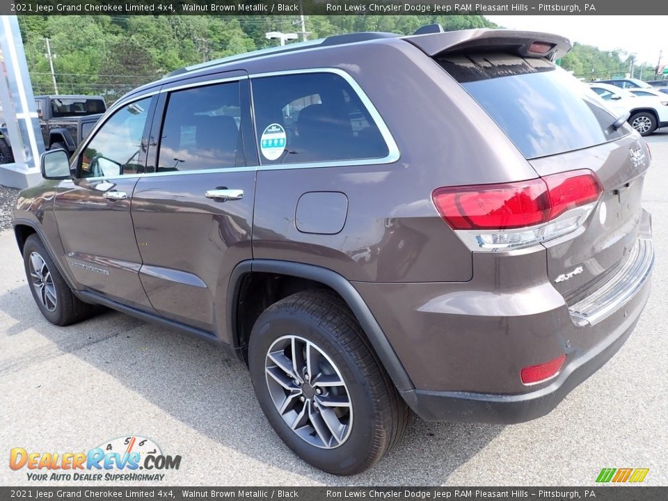 2021 Jeep Grand Cherokee Limited 4x4 Walnut Brown Metallic / Black Photo #3