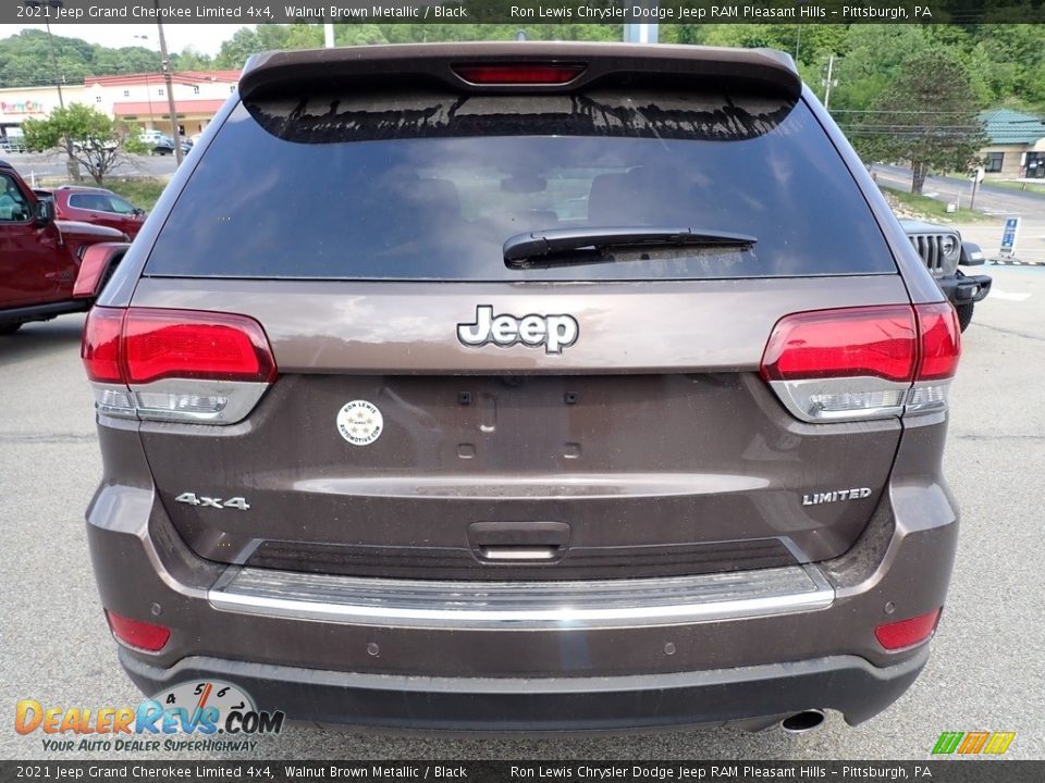 2021 Jeep Grand Cherokee Limited 4x4 Walnut Brown Metallic / Black Photo #4