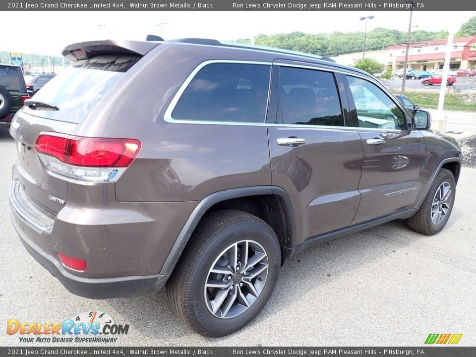 2021 Jeep Grand Cherokee Limited 4x4 Walnut Brown Metallic / Black Photo #6