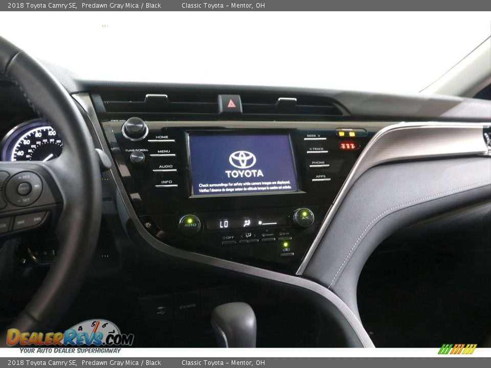 2018 Toyota Camry SE Predawn Gray Mica / Black Photo #9