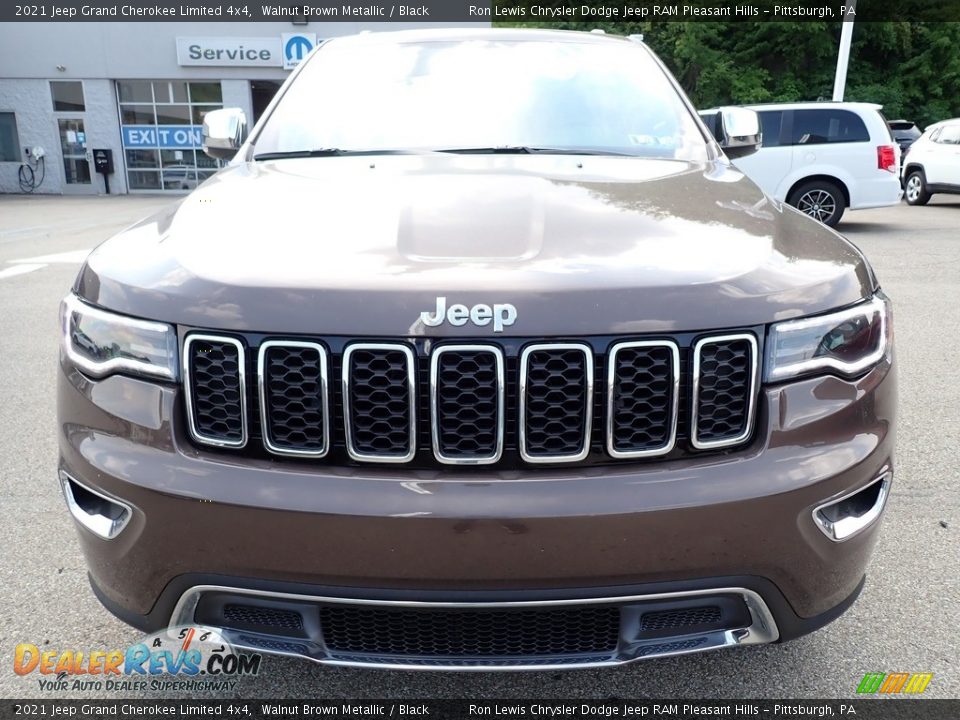 2021 Jeep Grand Cherokee Limited 4x4 Walnut Brown Metallic / Black Photo #9