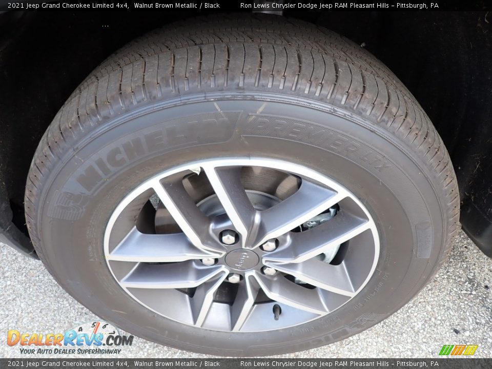 2021 Jeep Grand Cherokee Limited 4x4 Walnut Brown Metallic / Black Photo #10