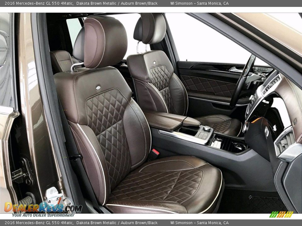 Front Seat of 2016 Mercedes-Benz GL 550 4Matic Photo #6