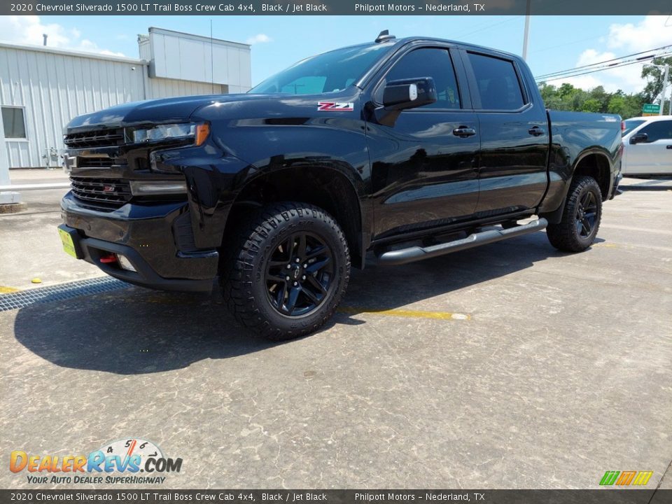 2020 Chevrolet Silverado 1500 LT Trail Boss Crew Cab 4x4 Black / Jet Black Photo #2