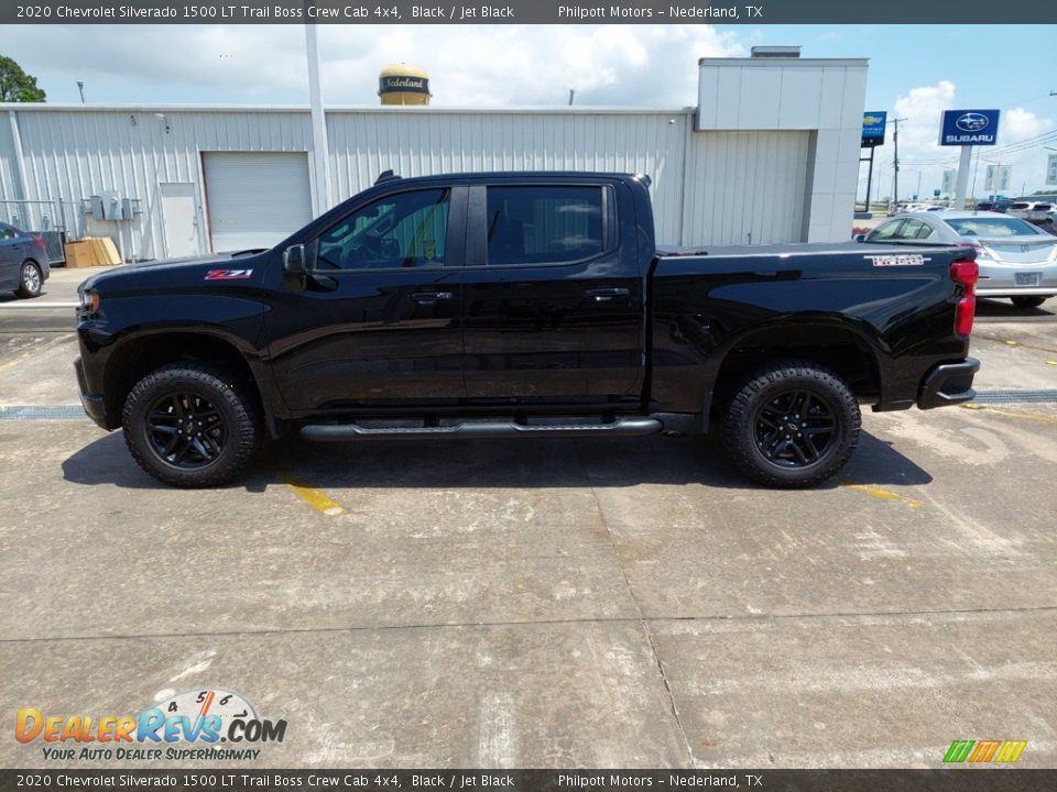 2020 Chevrolet Silverado 1500 LT Trail Boss Crew Cab 4x4 Black / Jet Black Photo #5