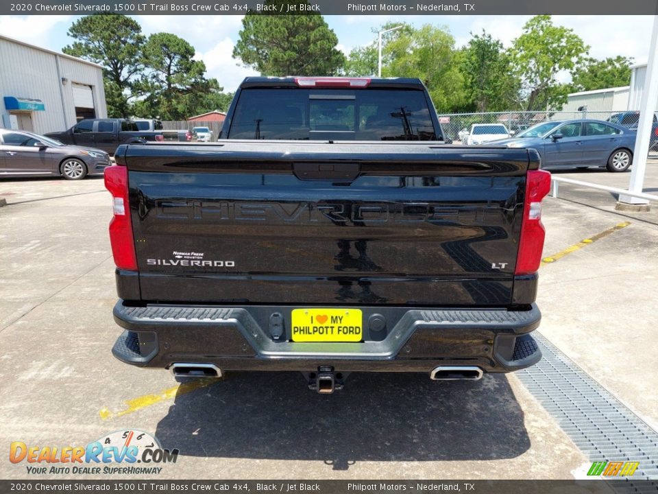 2020 Chevrolet Silverado 1500 LT Trail Boss Crew Cab 4x4 Black / Jet Black Photo #6