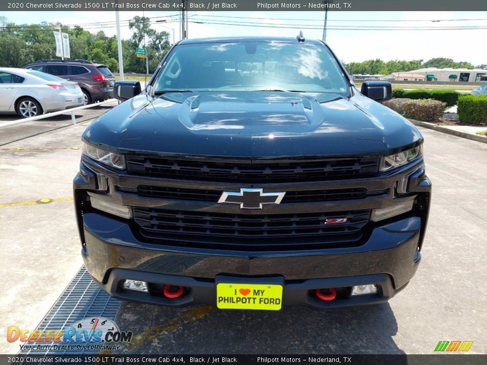 2020 Chevrolet Silverado 1500 LT Trail Boss Crew Cab 4x4 Black / Jet Black Photo #7