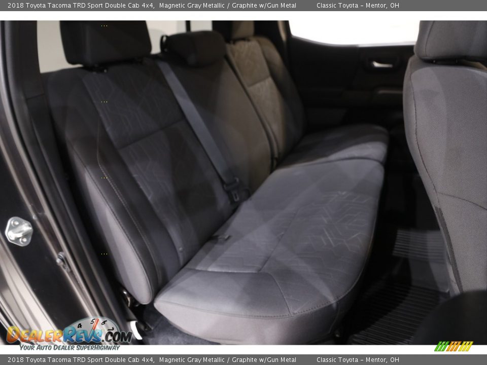 2018 Toyota Tacoma TRD Sport Double Cab 4x4 Magnetic Gray Metallic / Graphite w/Gun Metal Photo #15