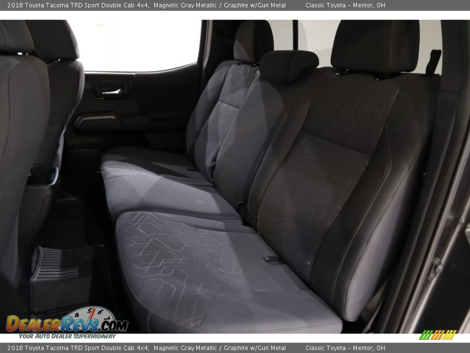 2018 Toyota Tacoma TRD Sport Double Cab 4x4 Magnetic Gray Metallic / Graphite w/Gun Metal Photo #16
