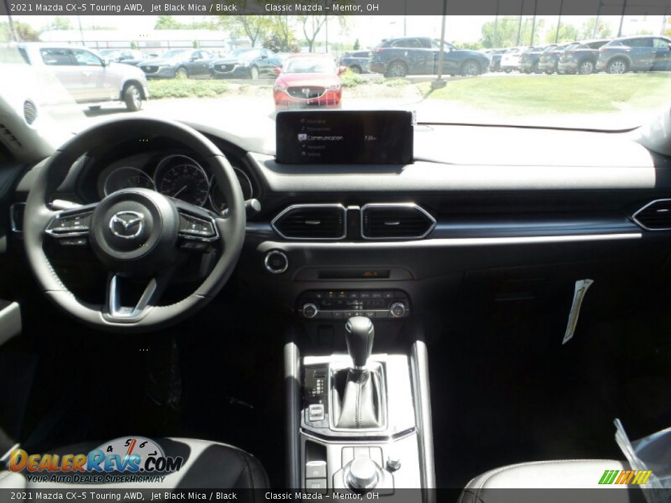 2021 Mazda CX-5 Touring AWD Jet Black Mica / Black Photo #3