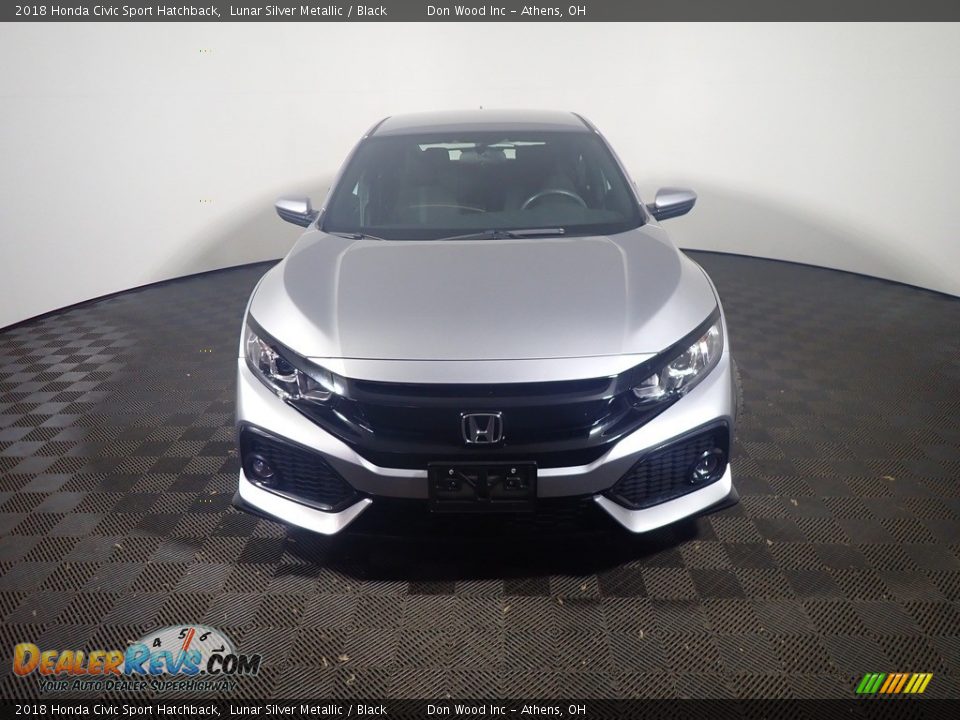 2018 Honda Civic Sport Hatchback Lunar Silver Metallic / Black Photo #5