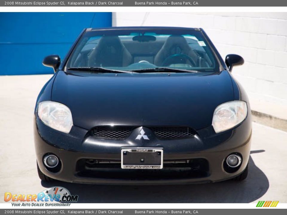 2008 Mitsubishi Eclipse Spyder GS Kalapana Black / Dark Charcoal Photo #7