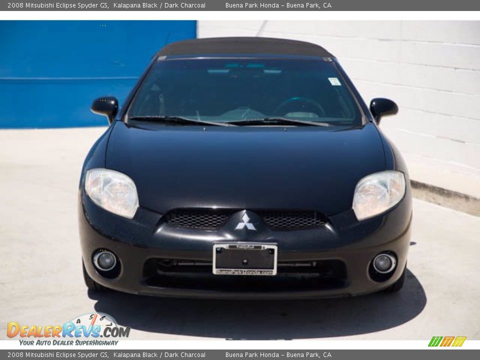 2008 Mitsubishi Eclipse Spyder GS Kalapana Black / Dark Charcoal Photo #8