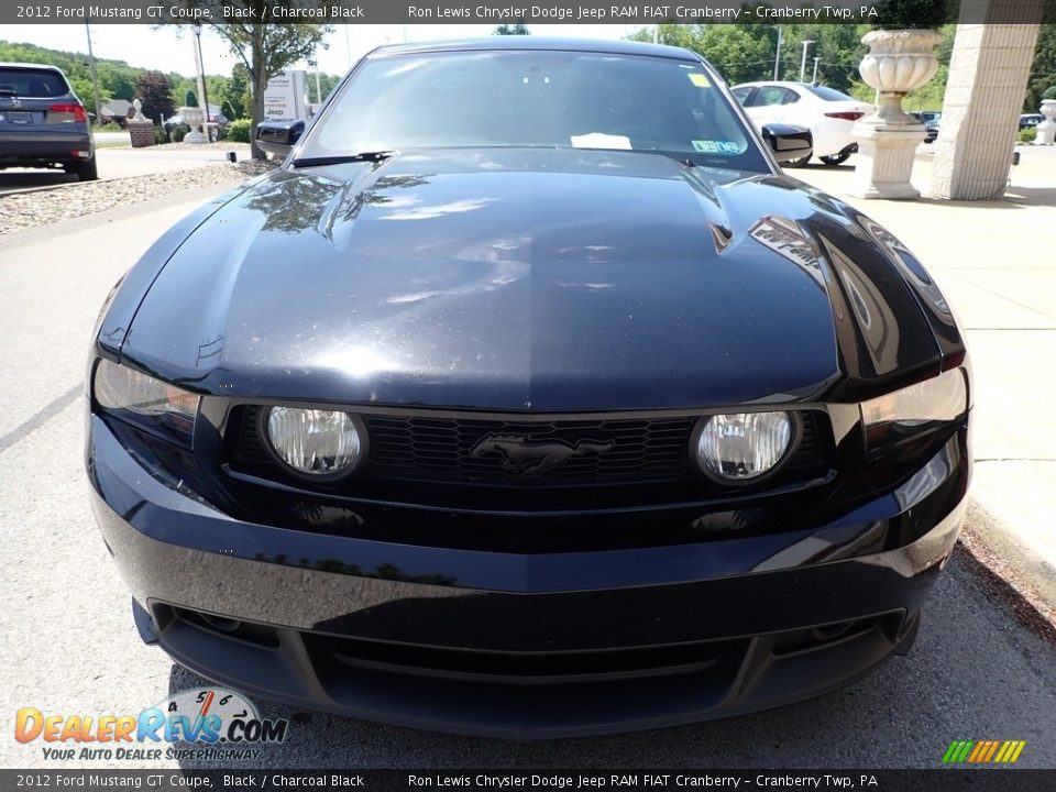 2012 Ford Mustang GT Coupe Black / Charcoal Black Photo #9