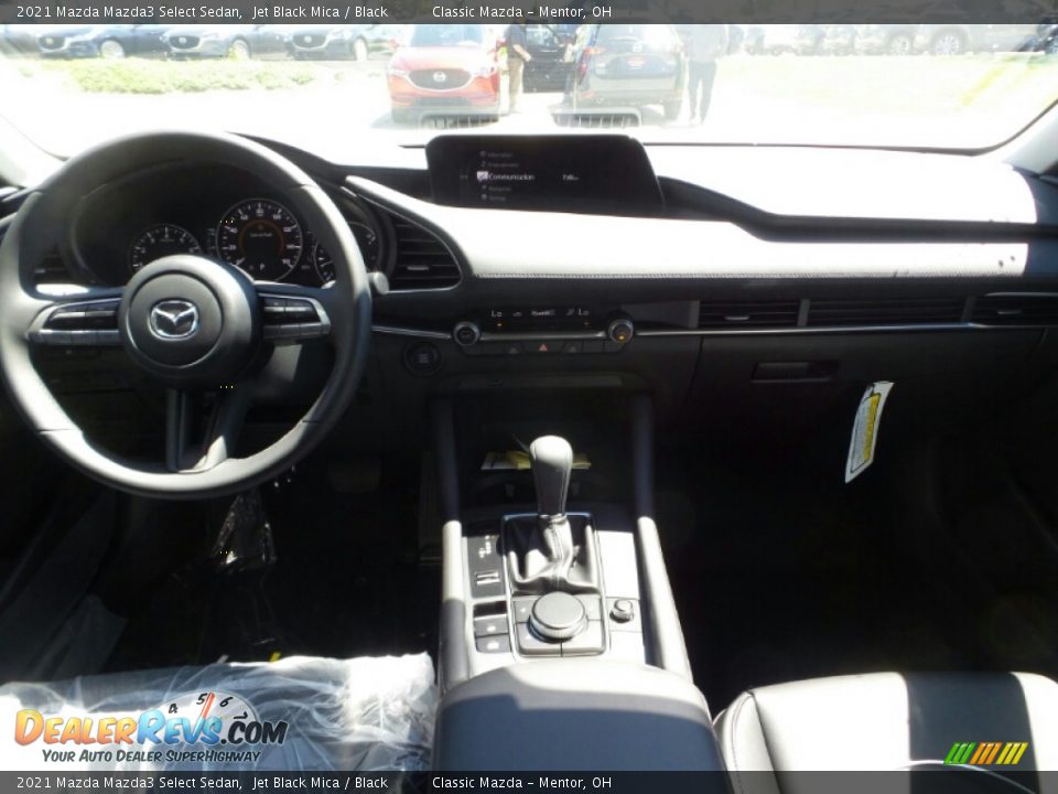 2021 Mazda Mazda3 Select Sedan Jet Black Mica / Black Photo #3