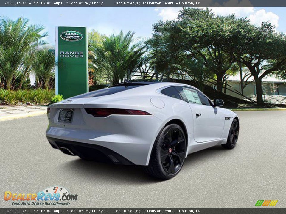 2021 Jaguar F-TYPE P300 Coupe Yulong White / Ebony Photo #2