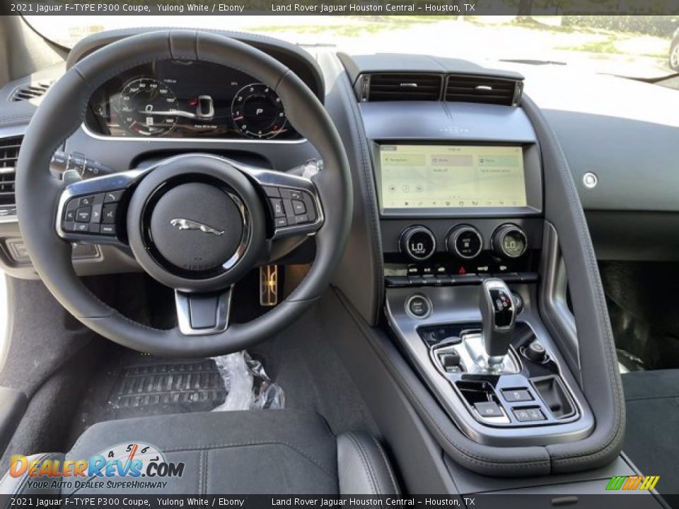 2021 Jaguar F-TYPE P300 Coupe Yulong White / Ebony Photo #4