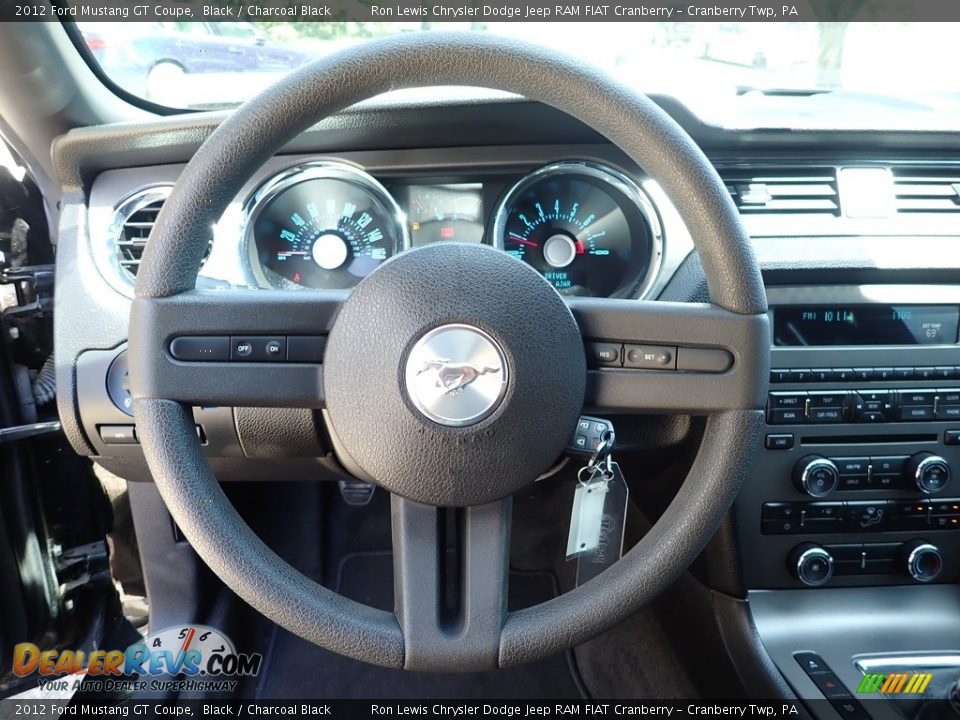 2012 Ford Mustang GT Coupe Black / Charcoal Black Photo #18