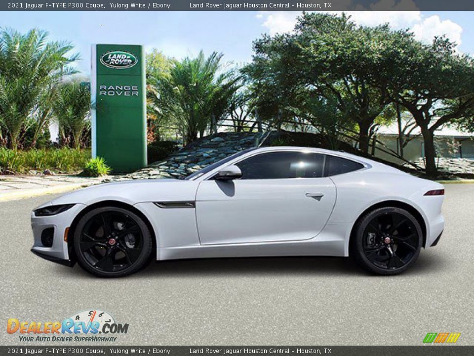 2021 Jaguar F-TYPE P300 Coupe Yulong White / Ebony Photo #6