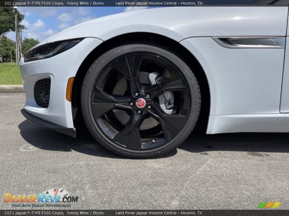 2021 Jaguar F-TYPE P300 Coupe Yulong White / Ebony Photo #9