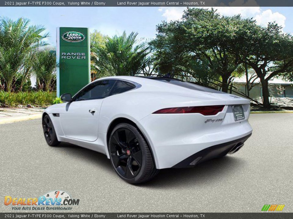 2021 Jaguar F-TYPE P300 Coupe Yulong White / Ebony Photo #10