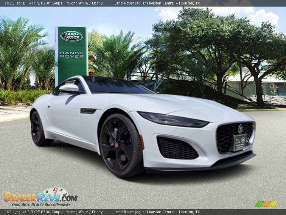 2021 Jaguar F-TYPE P300 Coupe Yulong White / Ebony Photo #12