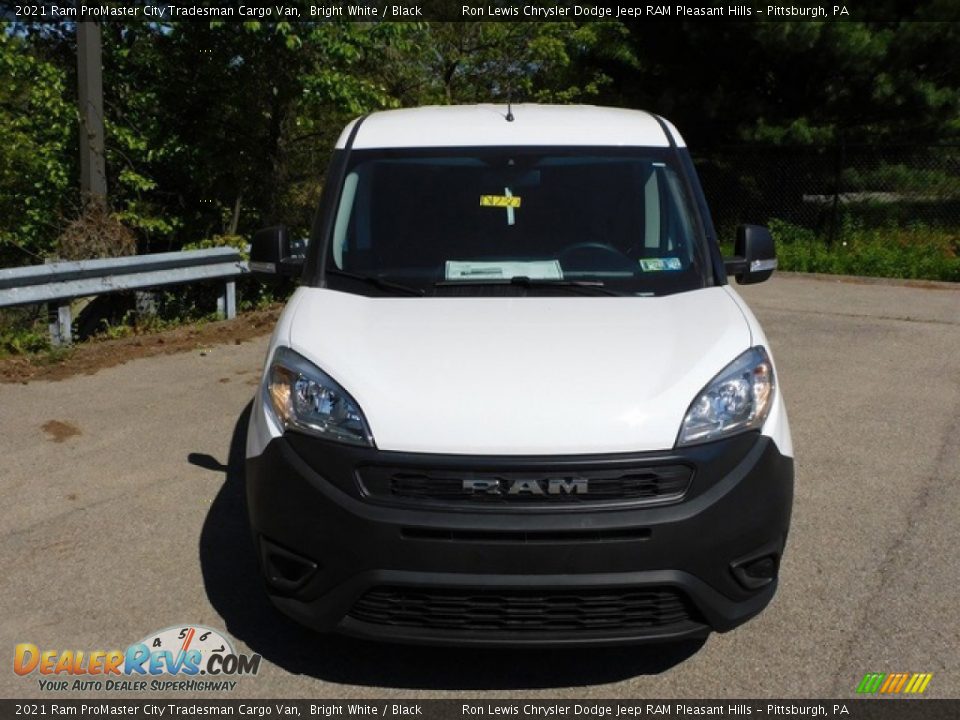 2021 Ram ProMaster City Tradesman Cargo Van Bright White / Black Photo #2