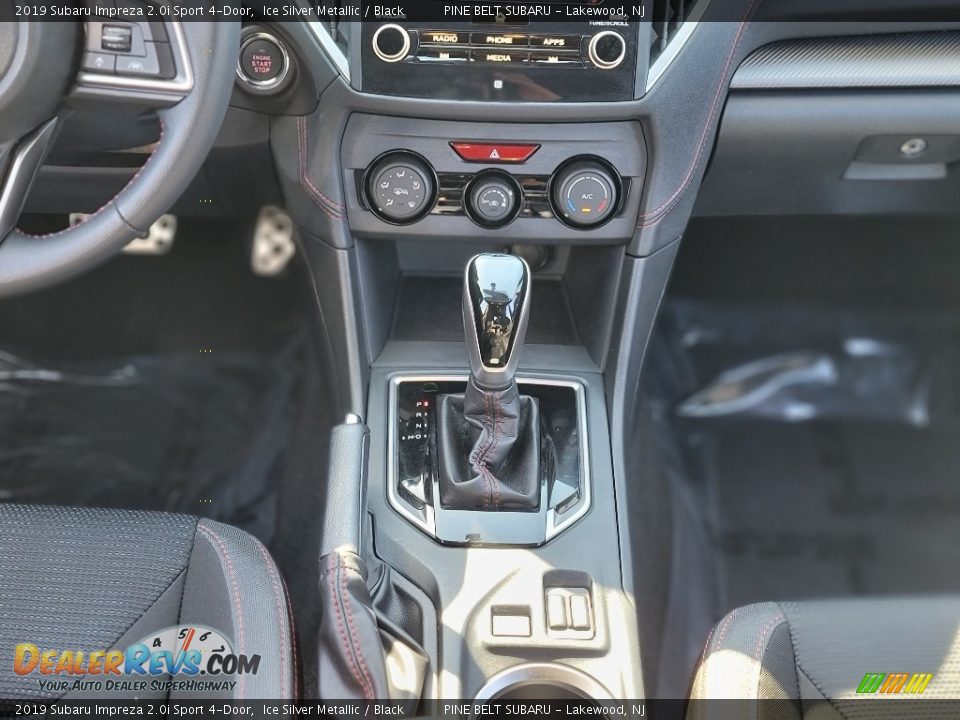 2019 Subaru Impreza 2.0i Sport 4-Door Ice Silver Metallic / Black Photo #10