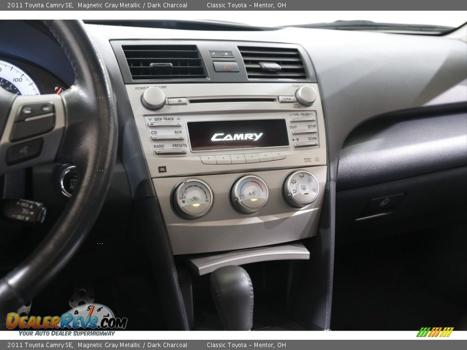 2011 Toyota Camry SE Magnetic Gray Metallic / Dark Charcoal Photo #9