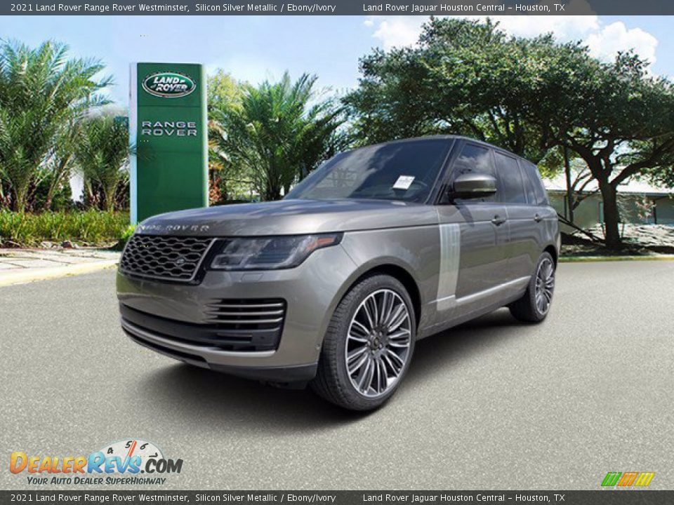 2021 Land Rover Range Rover Westminster Silicon Silver Metallic / Ebony/Ivory Photo #1