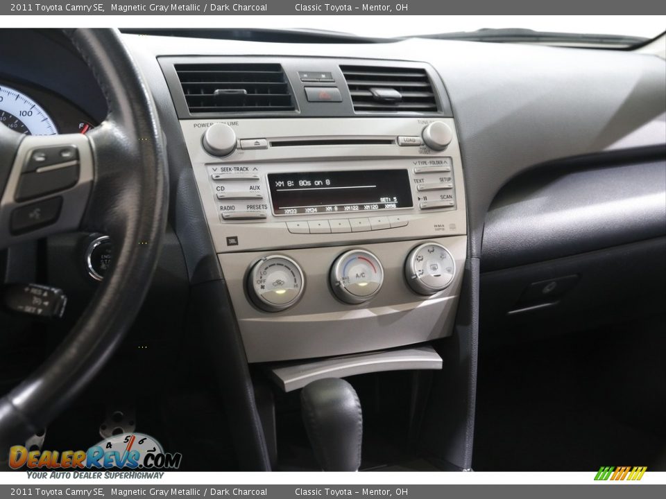 2011 Toyota Camry SE Magnetic Gray Metallic / Dark Charcoal Photo #10