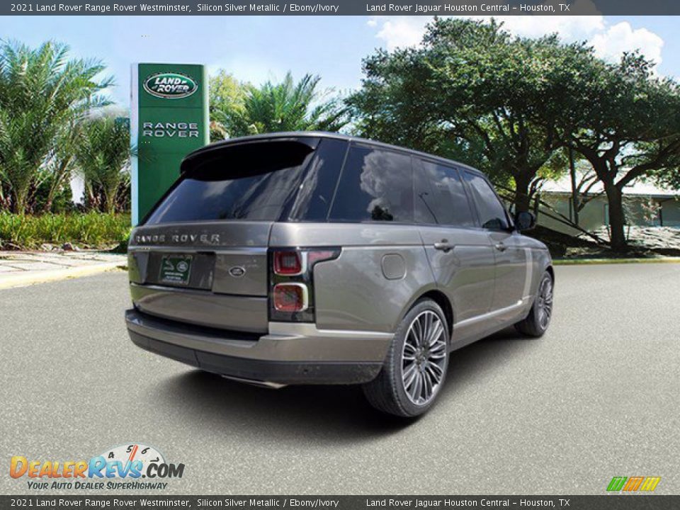 2021 Land Rover Range Rover Westminster Silicon Silver Metallic / Ebony/Ivory Photo #2
