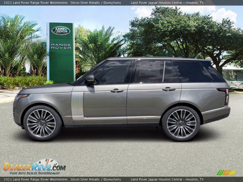 2021 Land Rover Range Rover Westminster Silicon Silver Metallic / Ebony/Ivory Photo #6
