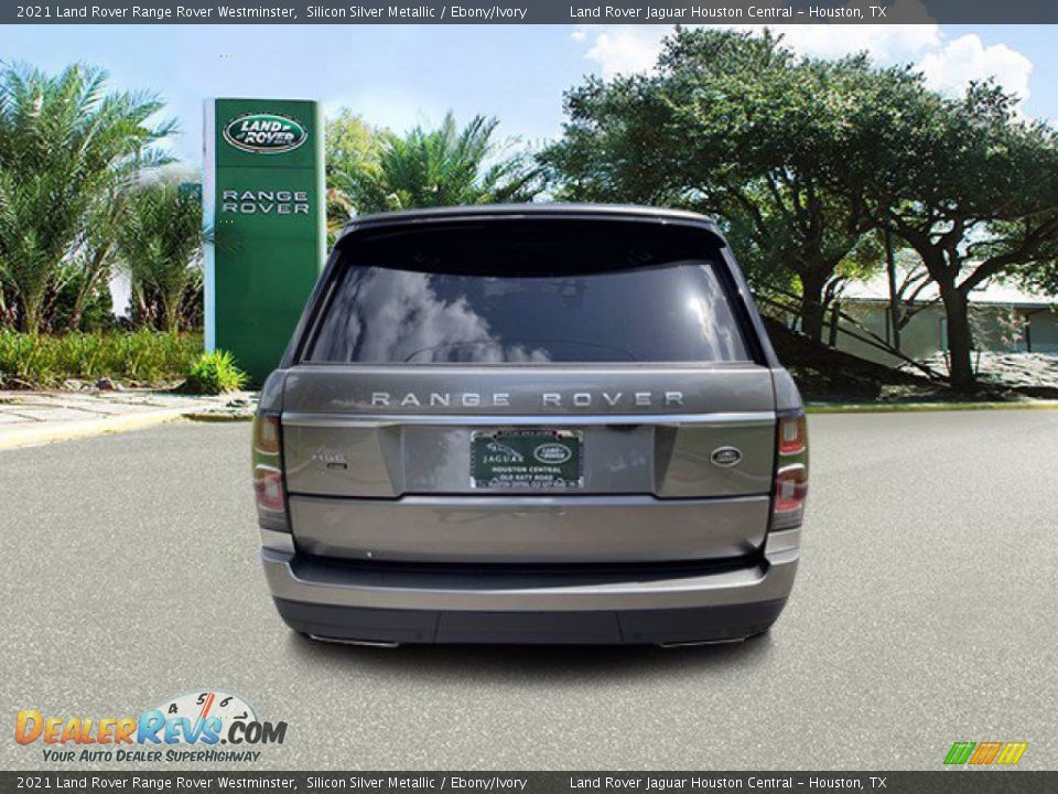 2021 Land Rover Range Rover Westminster Silicon Silver Metallic / Ebony/Ivory Photo #7