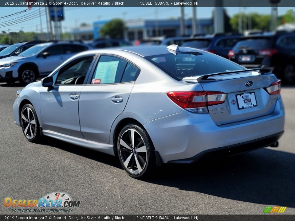 2019 Subaru Impreza 2.0i Sport 4-Door Ice Silver Metallic / Black Photo #19