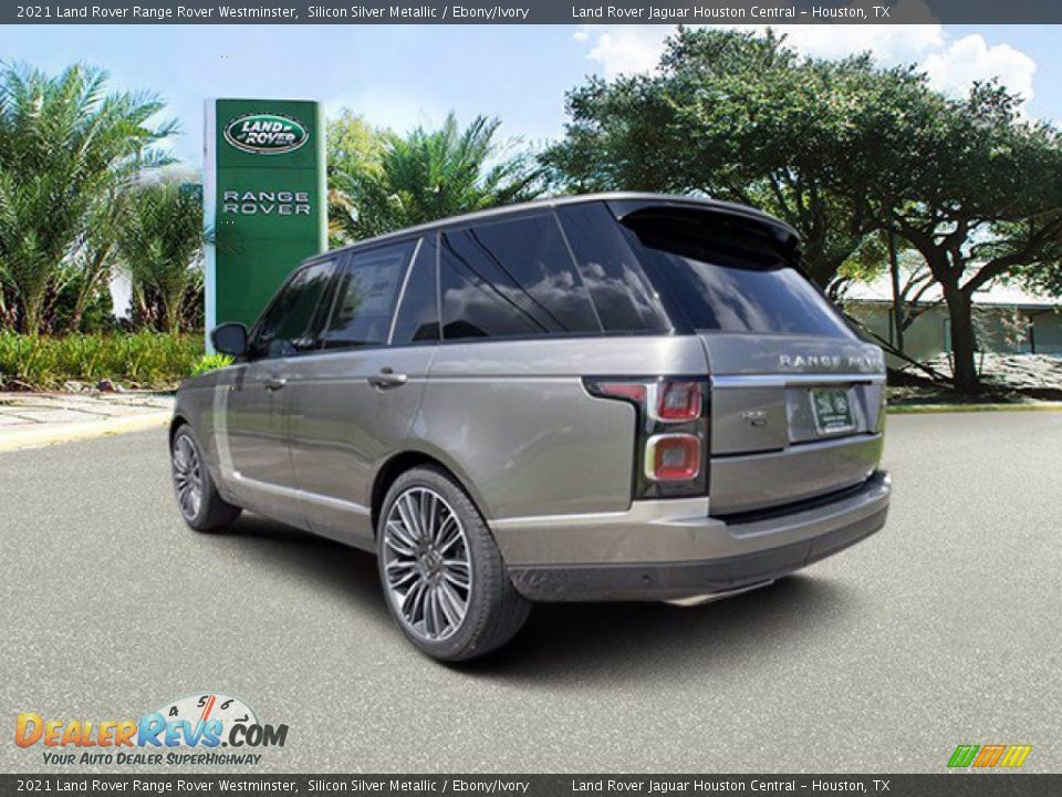 2021 Land Rover Range Rover Westminster Silicon Silver Metallic / Ebony/Ivory Photo #10