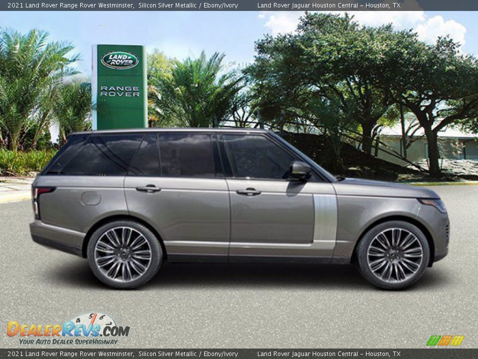 2021 Land Rover Range Rover Westminster Silicon Silver Metallic / Ebony/Ivory Photo #11