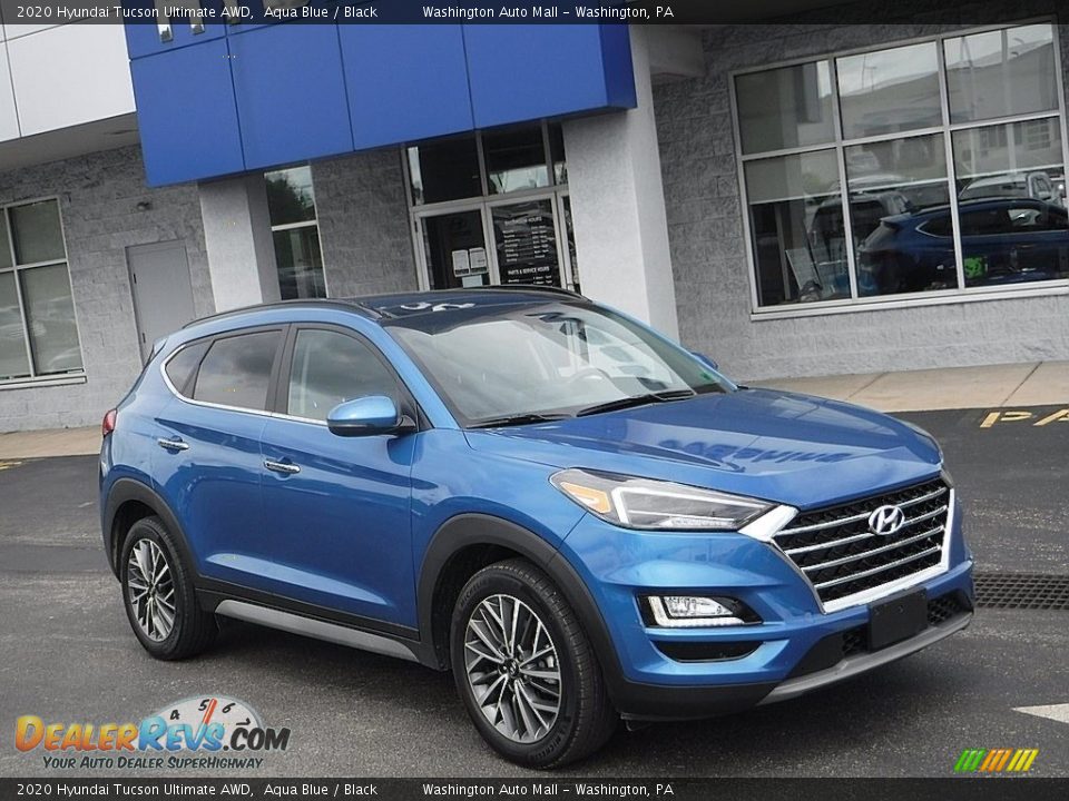 Front 3/4 View of 2020 Hyundai Tucson Ultimate AWD Photo #1