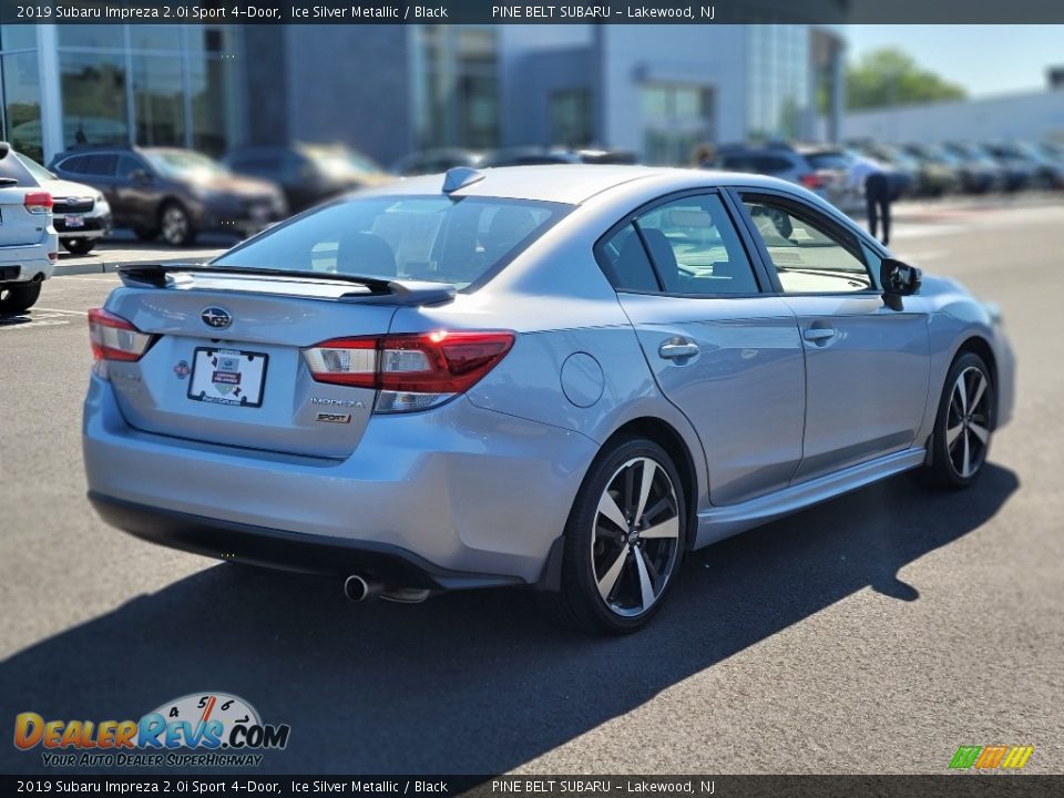 2019 Subaru Impreza 2.0i Sport 4-Door Ice Silver Metallic / Black Photo #21