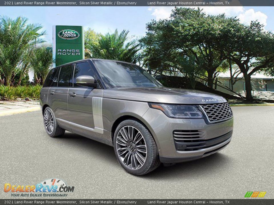 2021 Land Rover Range Rover Westminster Silicon Silver Metallic / Ebony/Ivory Photo #12