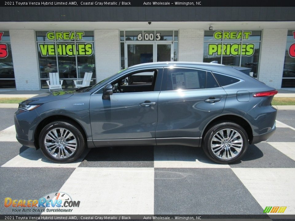 2021 Toyota Venza Hybrid Limited AWD Coastal Gray Metallic / Black Photo #1