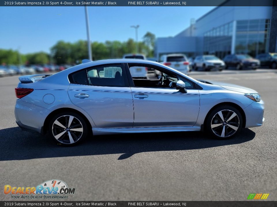 2019 Subaru Impreza 2.0i Sport 4-Door Ice Silver Metallic / Black Photo #22