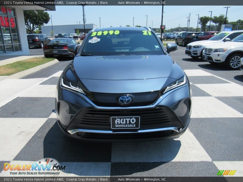 2021 Toyota Venza Hybrid Limited AWD Coastal Gray Metallic / Black Photo #2