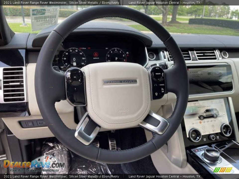 2021 Land Rover Range Rover Westminster Silicon Silver Metallic / Ebony/Ivory Photo #15