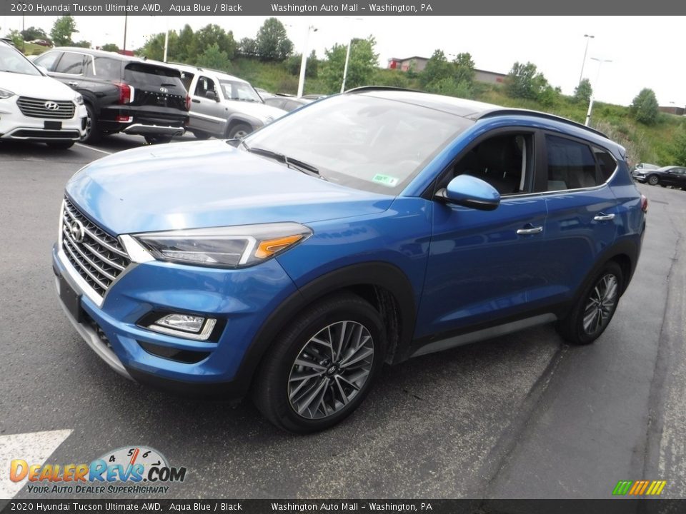 Aqua Blue 2020 Hyundai Tucson Ultimate AWD Photo #6